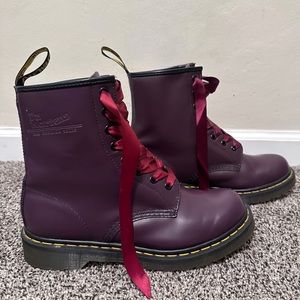 Womens Purple Dr Martens Size 8.5